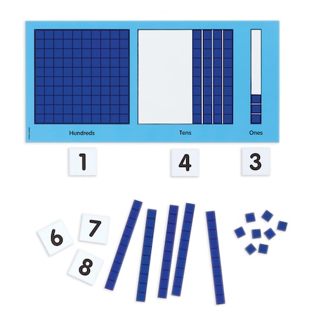 Didax Magnetic Base Ten Place Value Set 211588